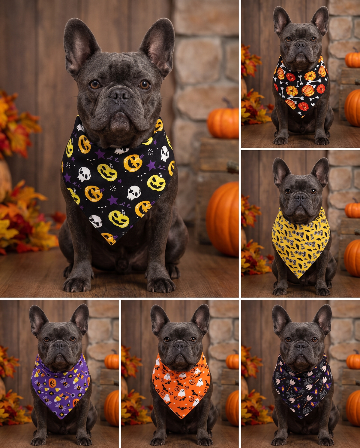 Halloween Dog Bandana – Spooky Seasonal Pet Scarf