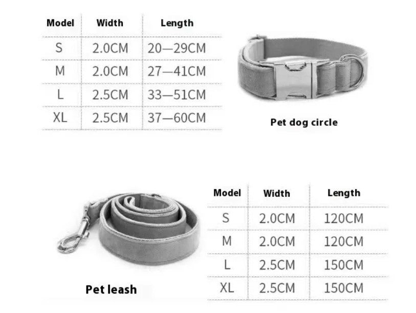 Dog Collar & Leash Set – Watermelon