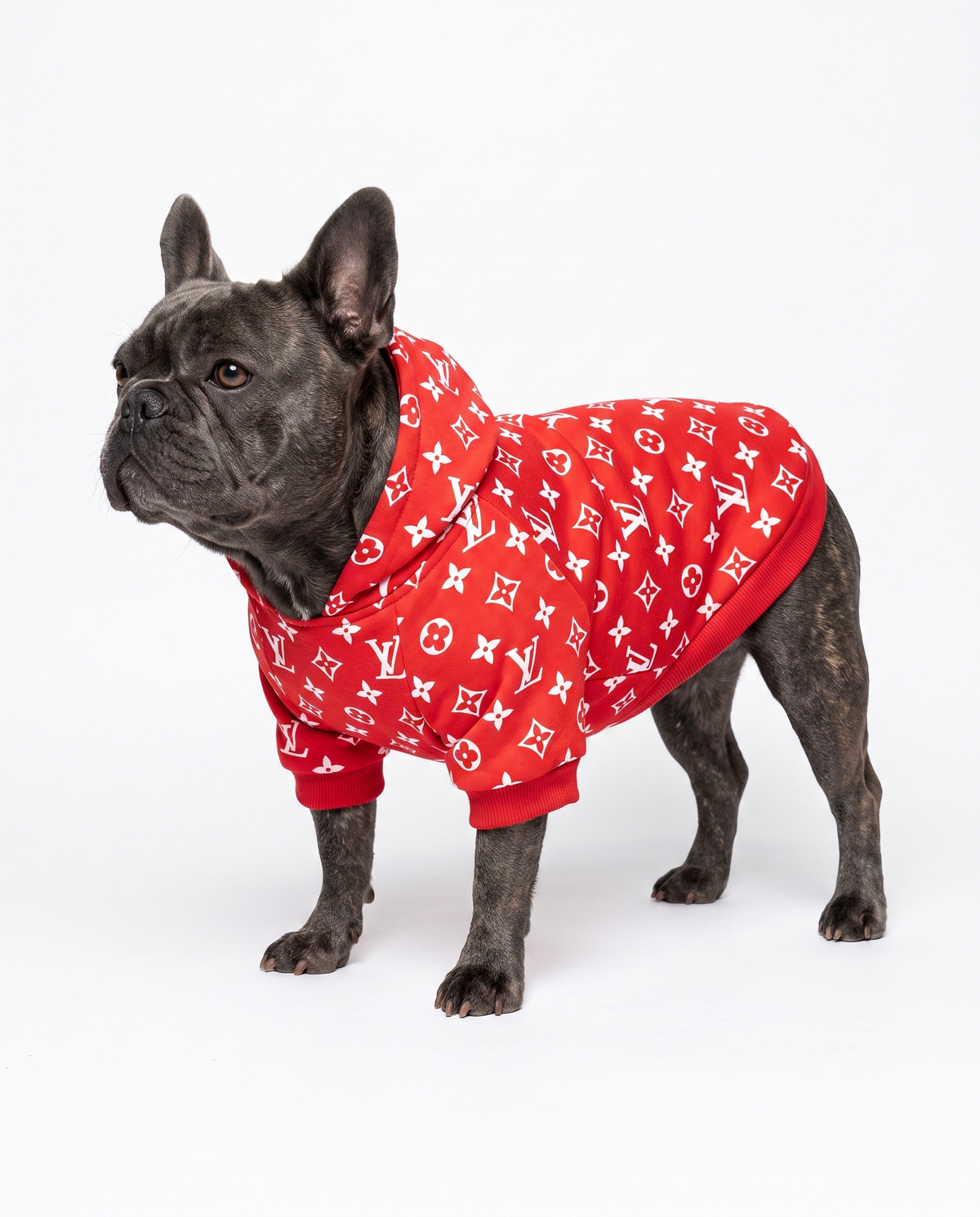 LV Dog Hoodie - Stylish Pet Sweatshirt
