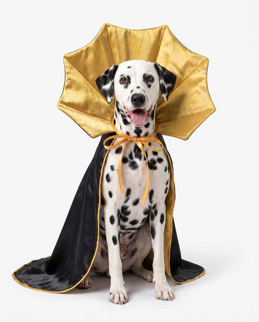 Halloween Vampire Dog Costume – Pet Cape Outfit