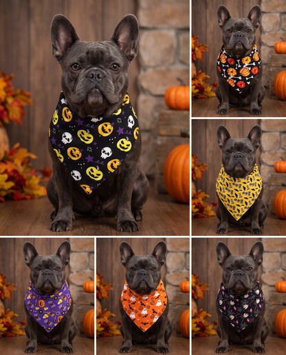 Halloween Dog Bandana – Spooky Seasonal Pet Scarf