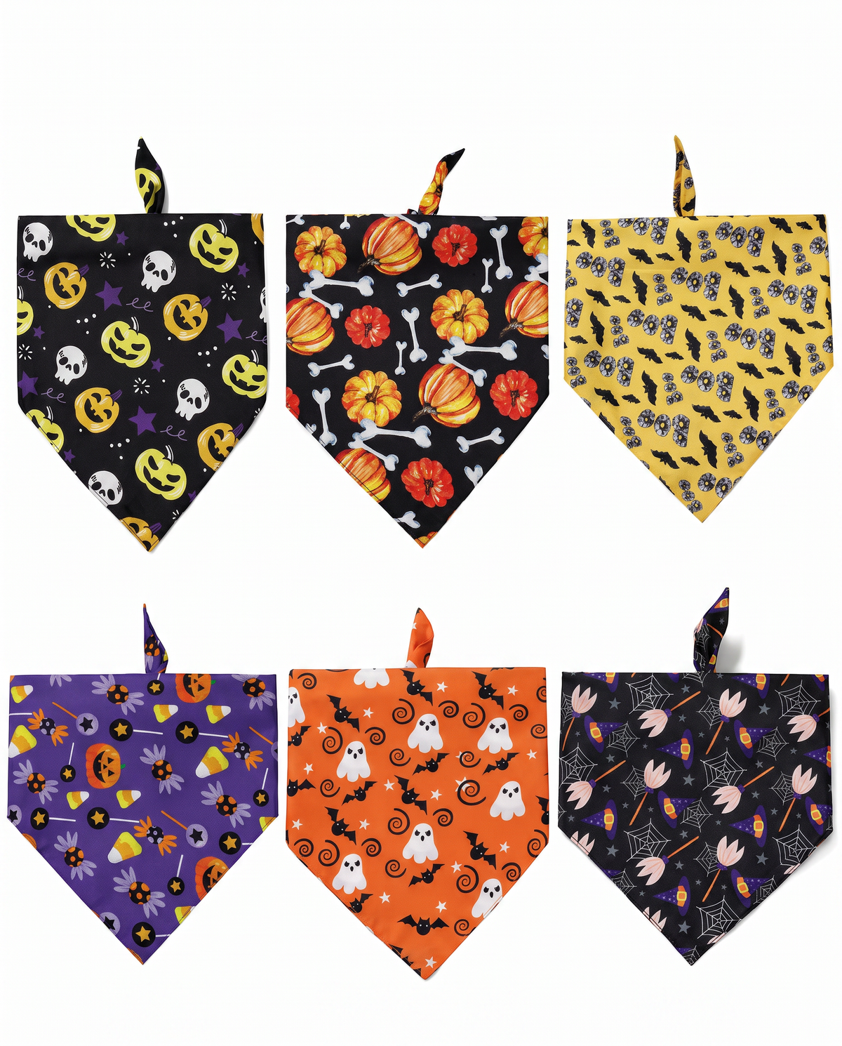 Halloween Dog Bandana – Spooky Seasonal Pet Scarf
