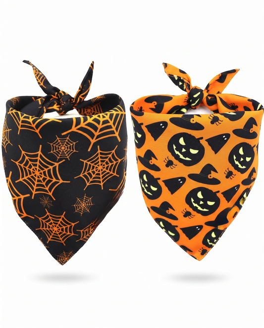 Halloween Dog Bandana – Spooky Seasonal Pet Scarf
